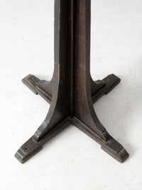 antique wooden coat rack