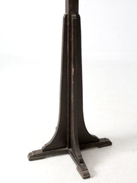 antique wooden coat rack
