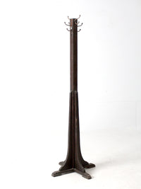 antique wooden coat rack