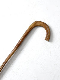 vintage wooden cane