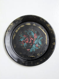 vintage tole tray