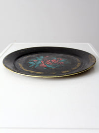 vintage tole tray