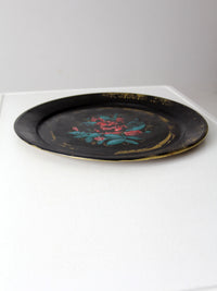 vintage tole tray