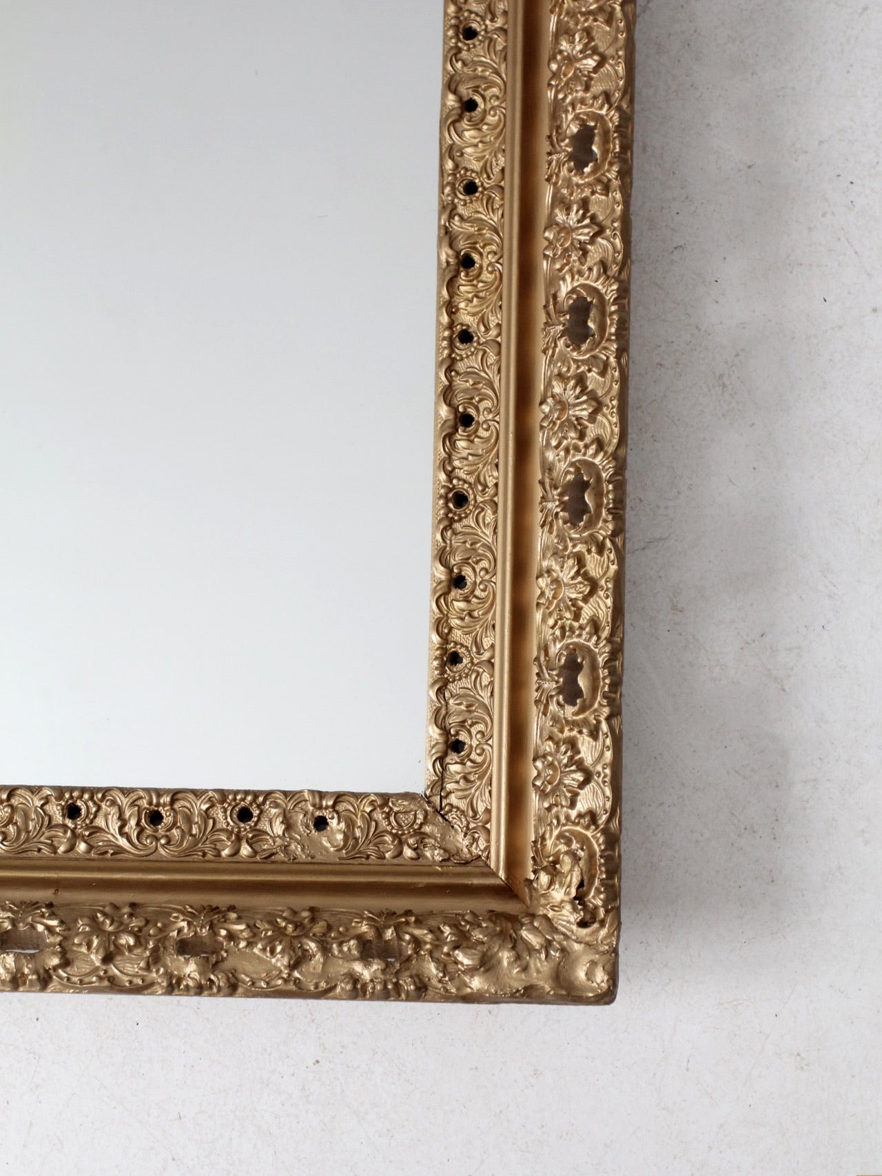 antique gilt mirror