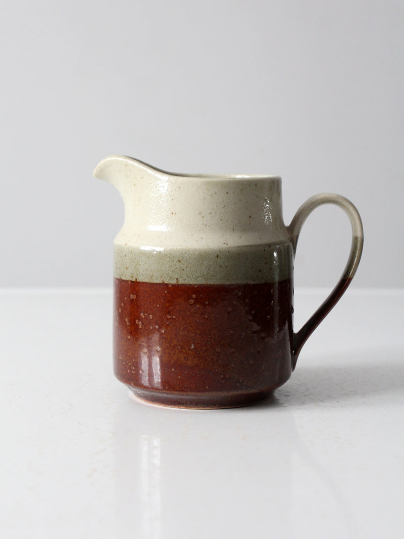 vintage Takashi pottery pitcher