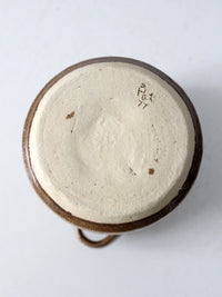 vintage studio pottery vase