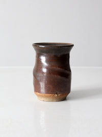 vintage studio pottery vase