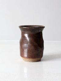 vintage studio pottery vase
