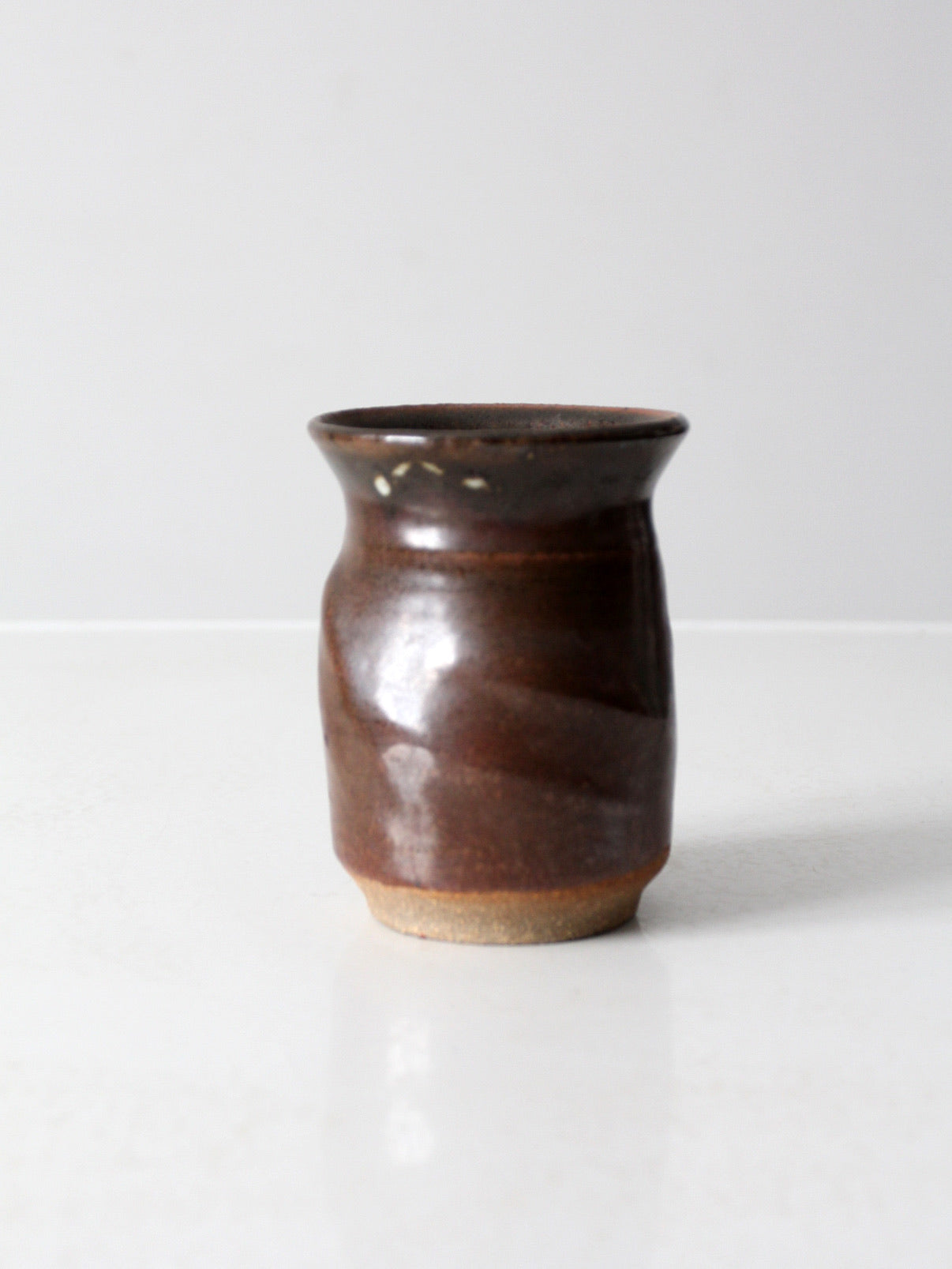 vintage studio pottery vase