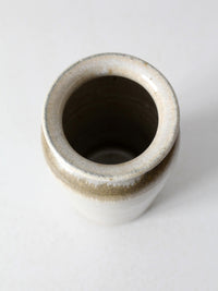 vintage Bruning Pottery vase