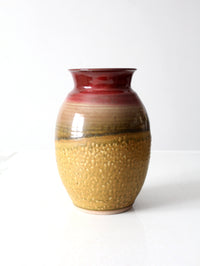 vintage Lantern Hill studio pottery vase