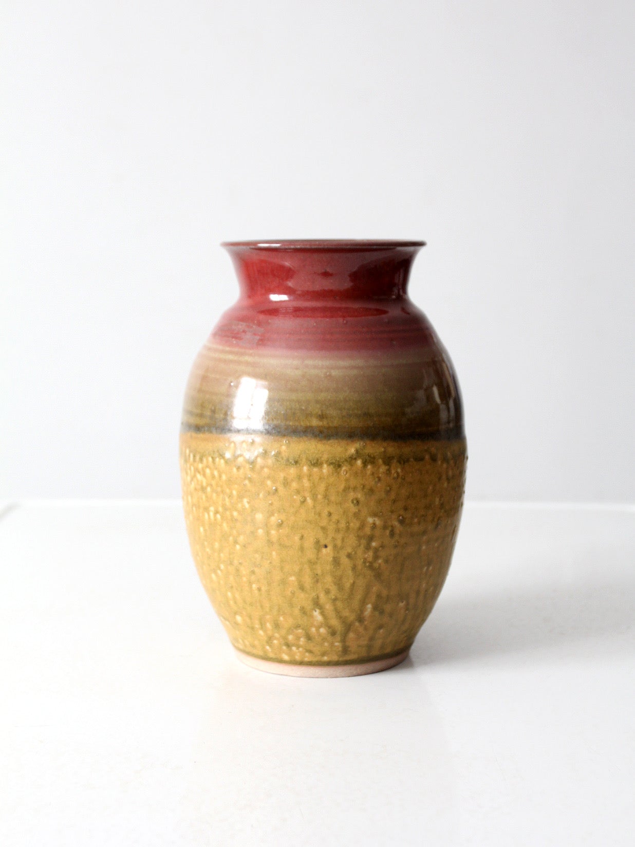 vintage Lantern Hill studio pottery vase