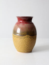 vintage Lantern Hill studio pottery vase