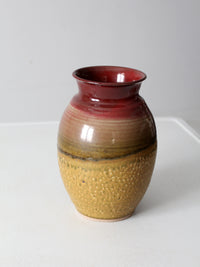 vintage Lantern Hill studio pottery vase