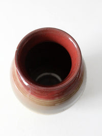 vintage Lantern Hill studio pottery vase