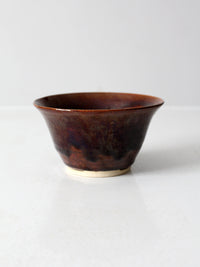 vintage studio pottery bowl