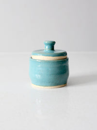 vintage studio pottery jar