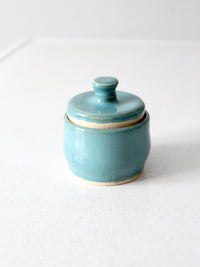 vintage studio pottery jar