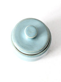 vintage studio pottery jar