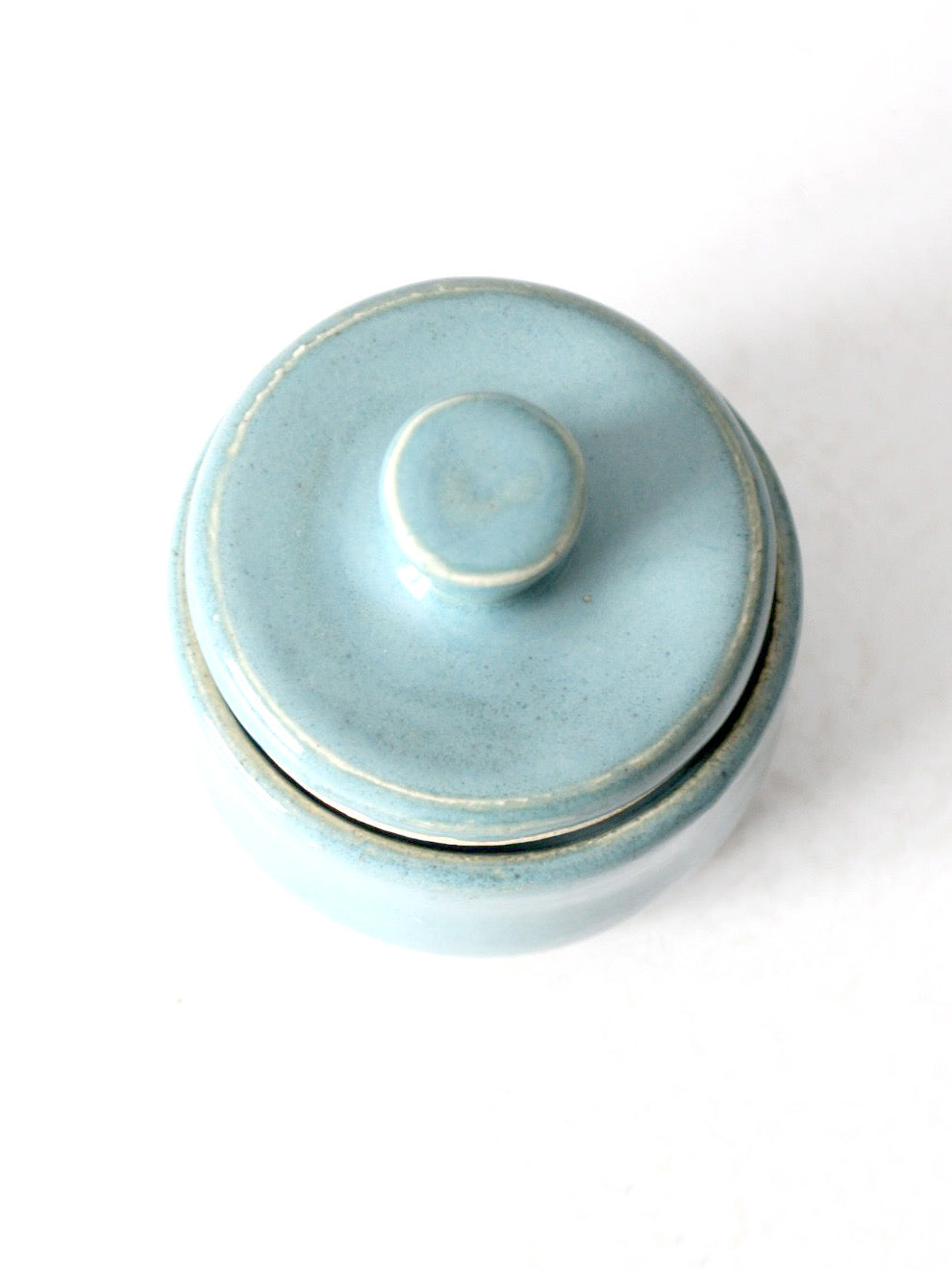 vintage studio pottery jar