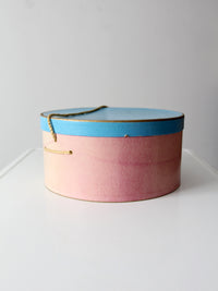 vintage hat box storage
