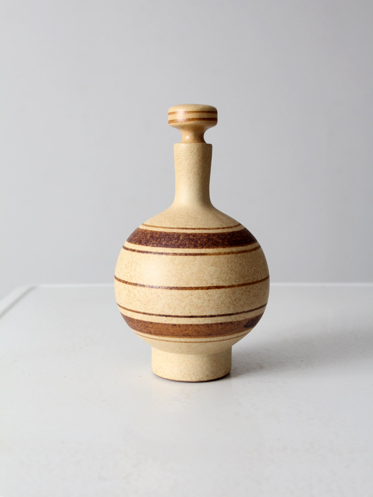 mid-century Pottery Craft Compton decanter set