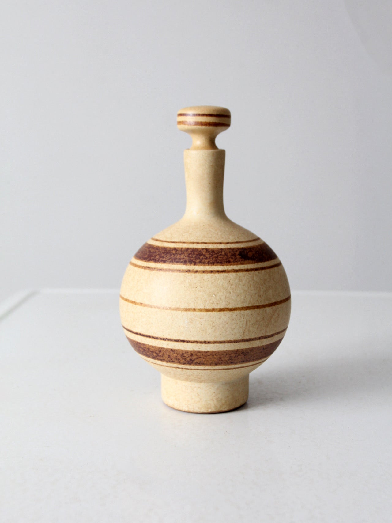 mid-century Pottery Craft Compton decanter set