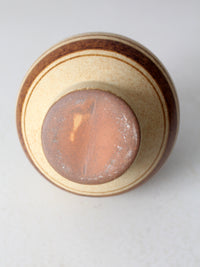 mid-century Pottery Craft Compton decanter set