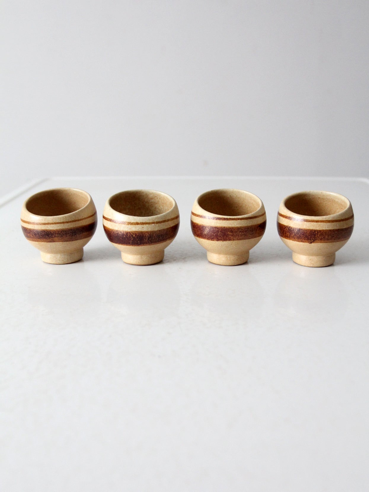 mid-century Pottery Craft Compton decanter set