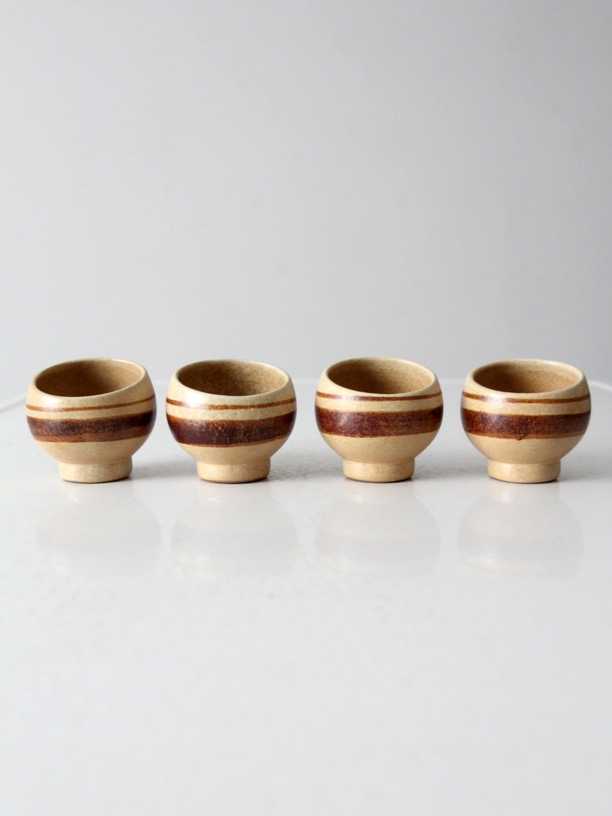 mid-century Pottery Craft Compton decanter set