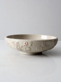 vintage Red Wing Pottery "incised peasant" bowl