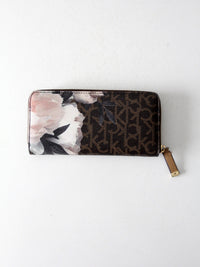 Calvin Klein floral printed wallet