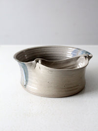 vintage studio pottery bowl