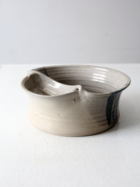 vintage studio pottery bowl