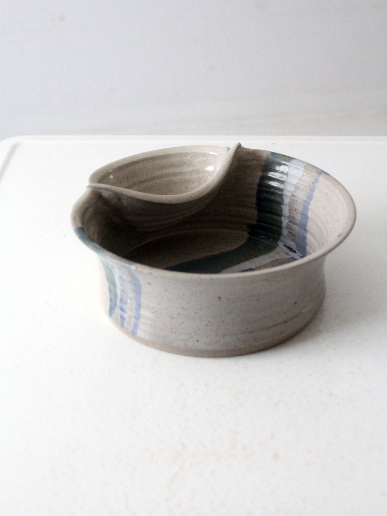 vintage studio pottery bowl