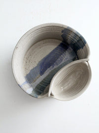 vintage studio pottery bowl