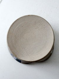 vintage studio pottery bowl