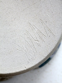 vintage studio pottery bowl