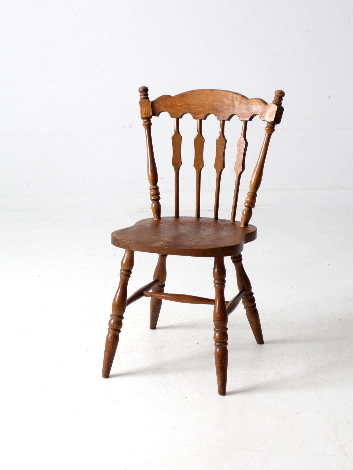 vintage old tavern style dining chair