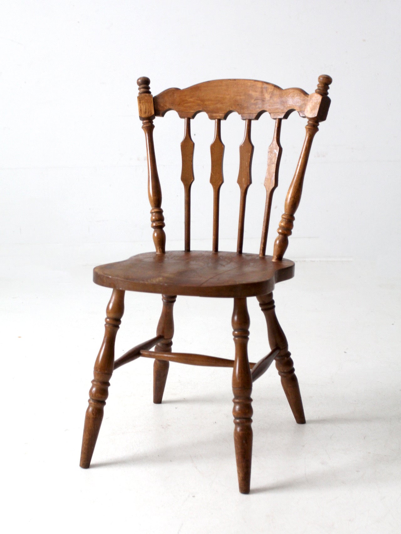 vintage old tavern style dining chair