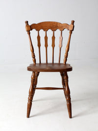 vintage old tavern style dining chair