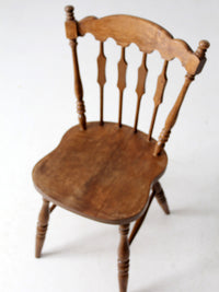 vintage old tavern style dining chair