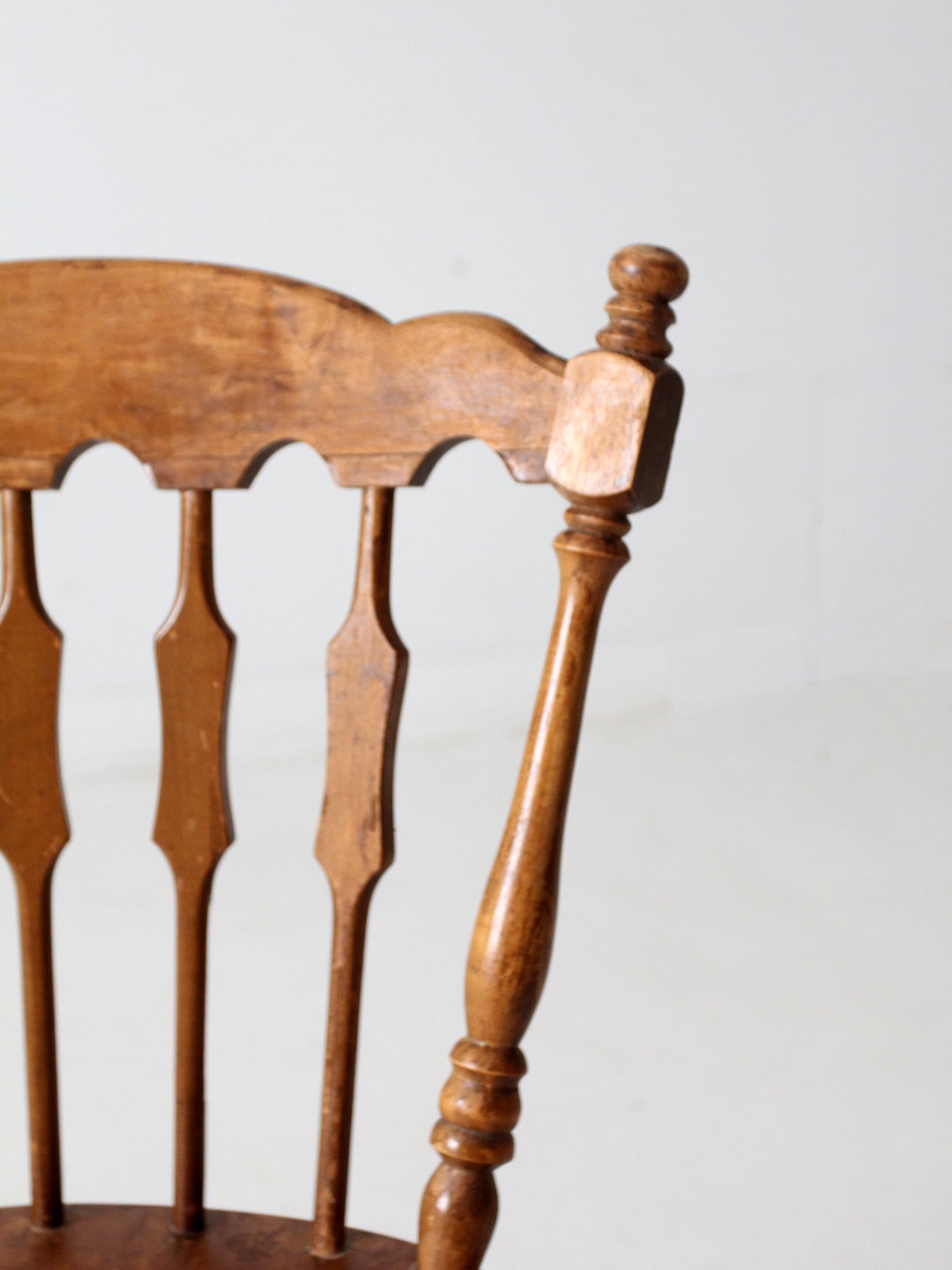 vintage old tavern style dining chair