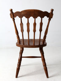 vintage old tavern style dining chair