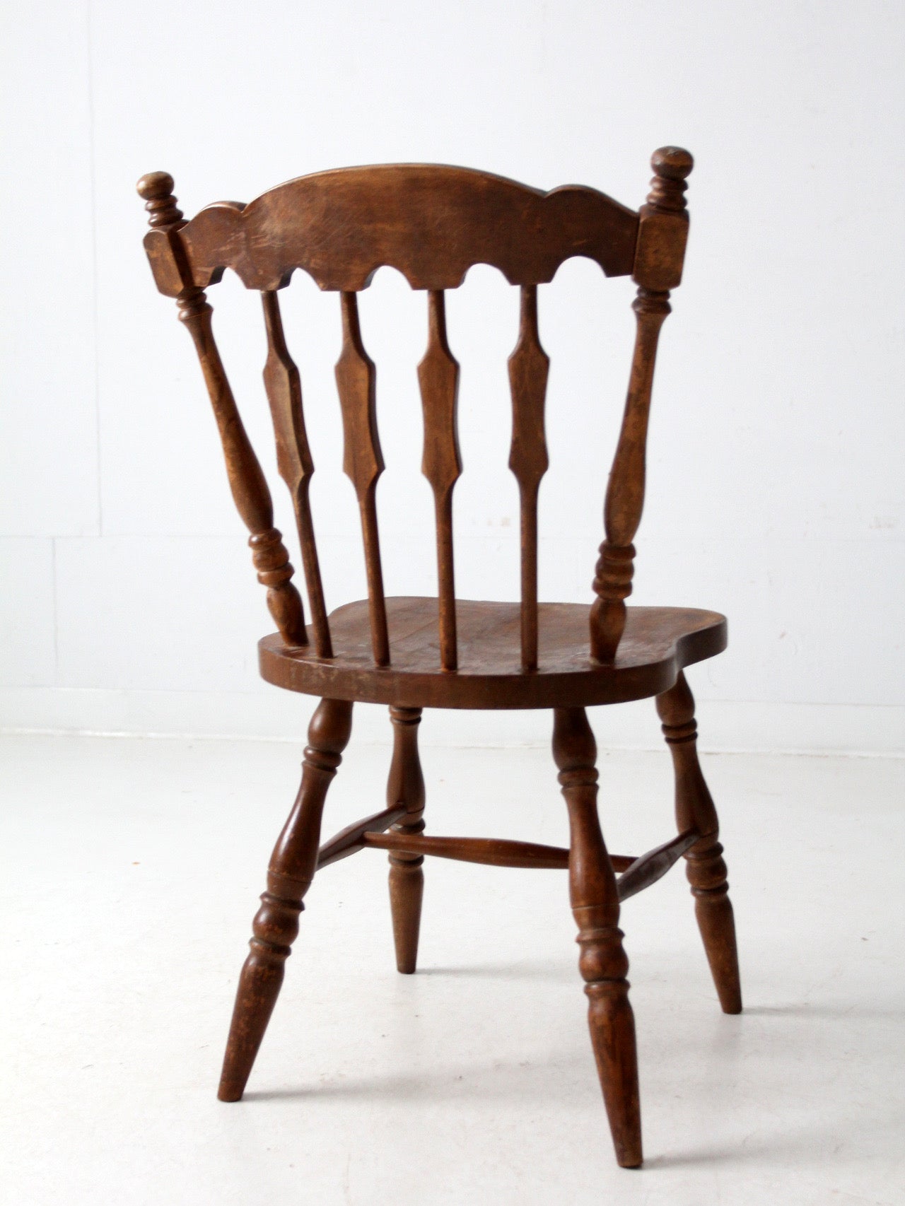 vintage old tavern style dining chair