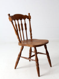 vintage old tavern style dining chair