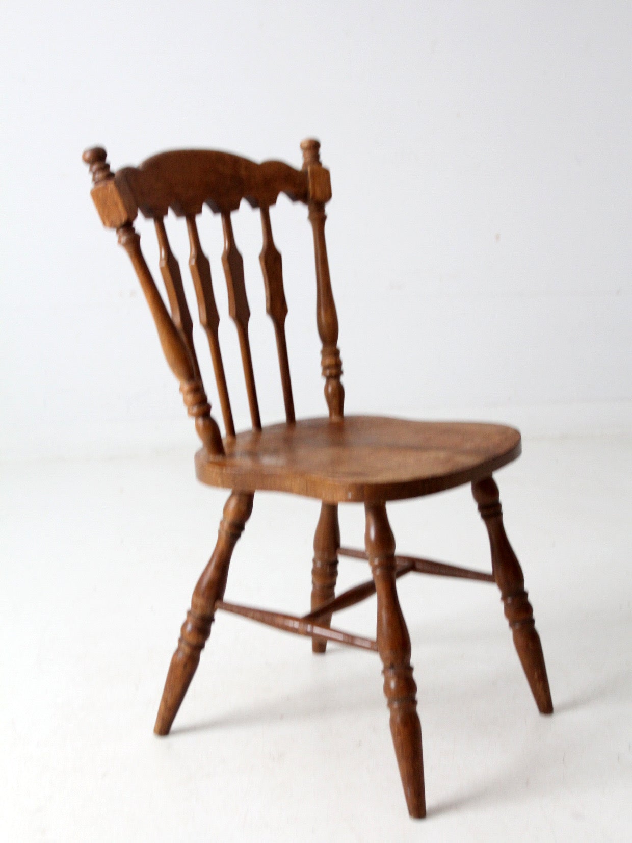 vintage old tavern style dining chair