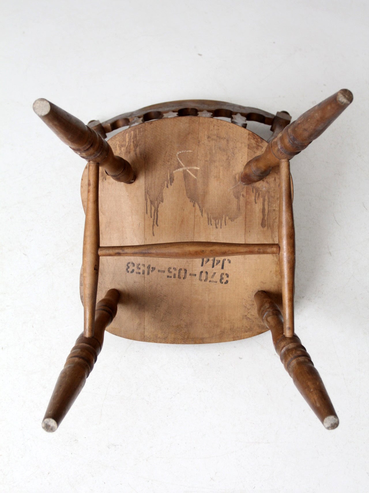 vintage old tavern style dining chair