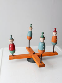 antique ring toss carnival game