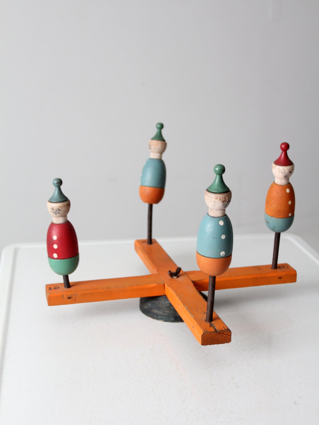 antique ring toss carnival game